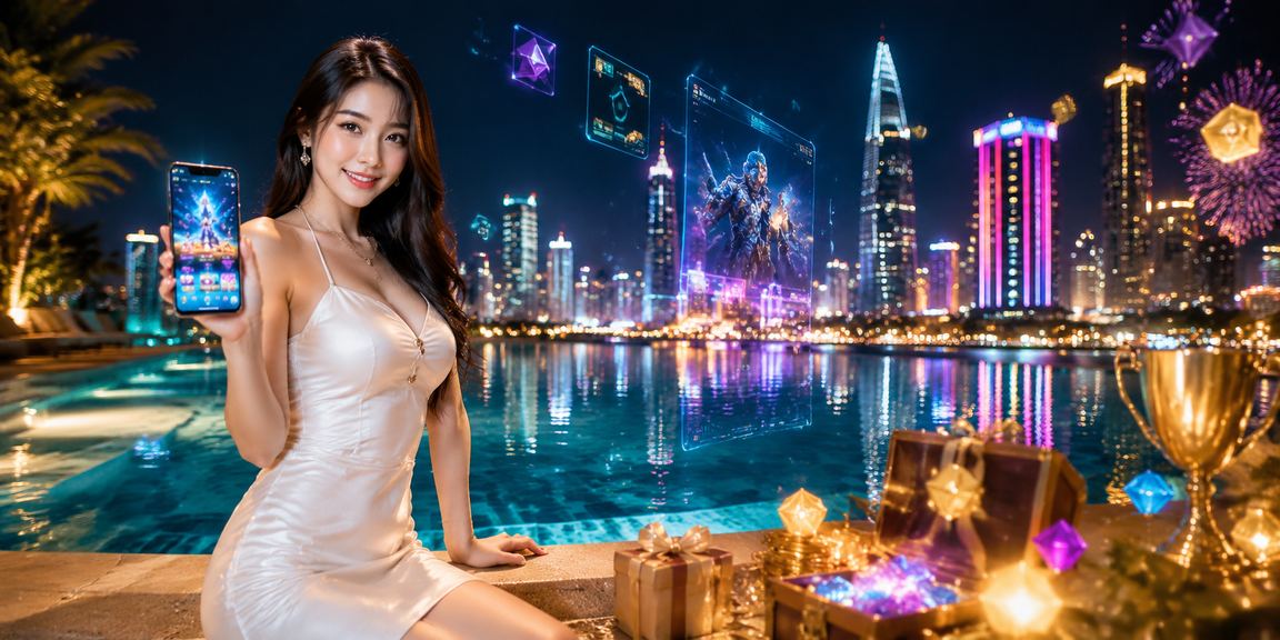 Cảnh đêm neon sôi động tại TP. Hồ Chí Minh gợi lên không khí giải trí trực tuyến và esports